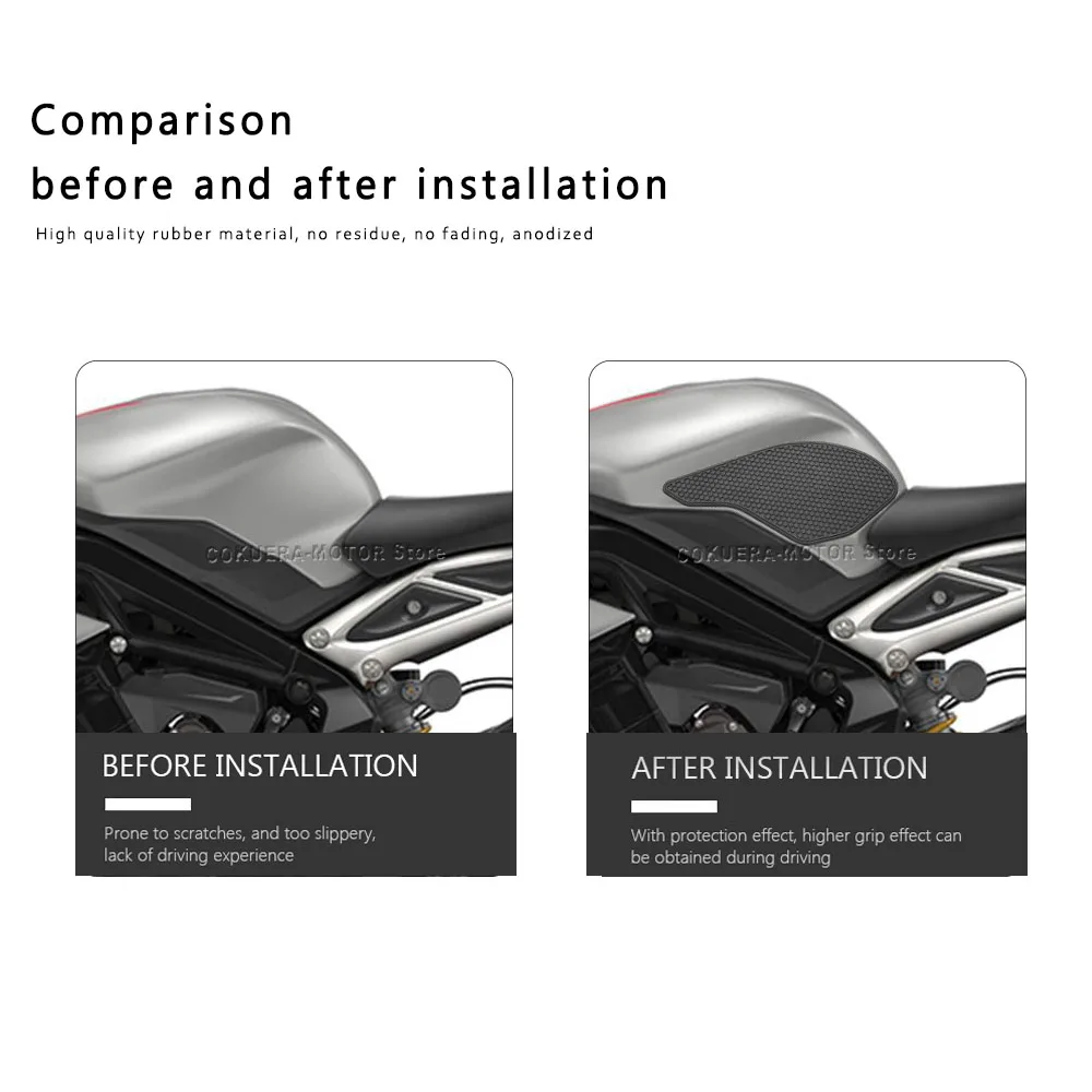 Аксессуары для мотоциклов triumph street triple 765 rs - Фотография_3