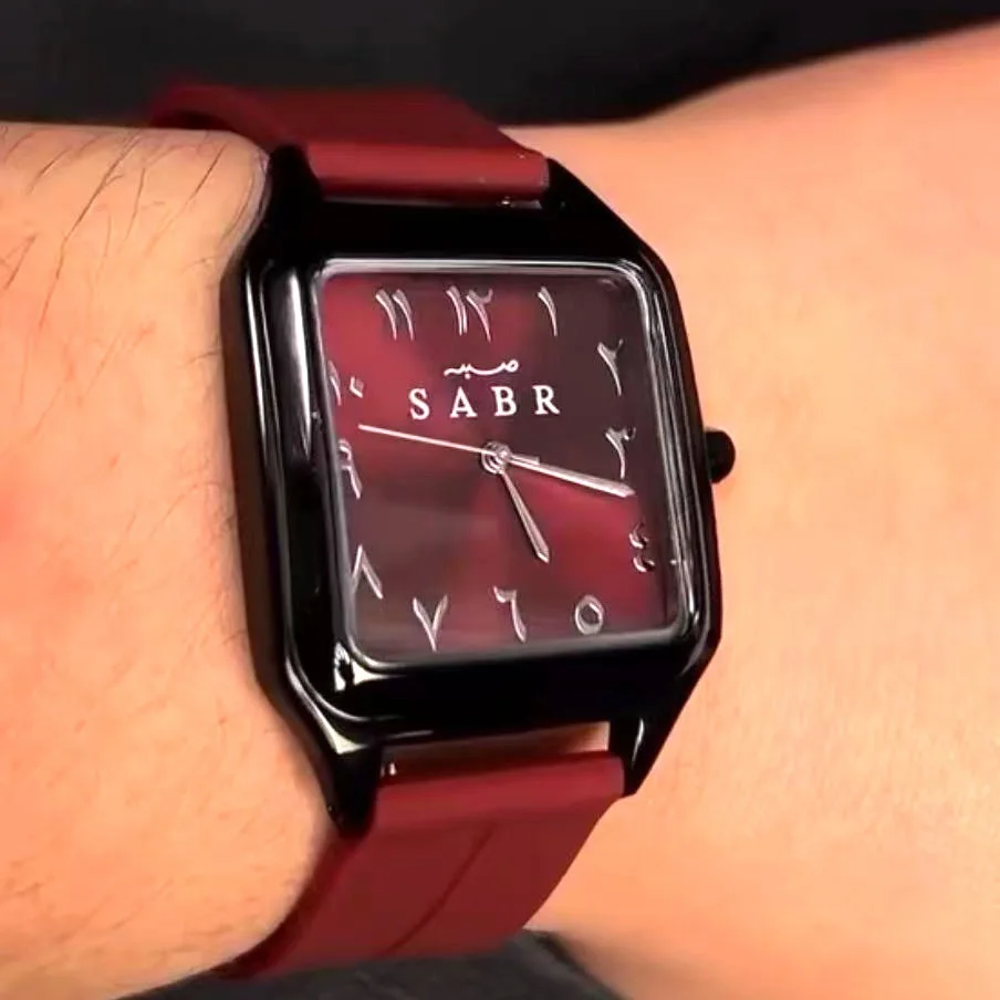 Мужские роскошные квадратные кварцевые - Фотография_4