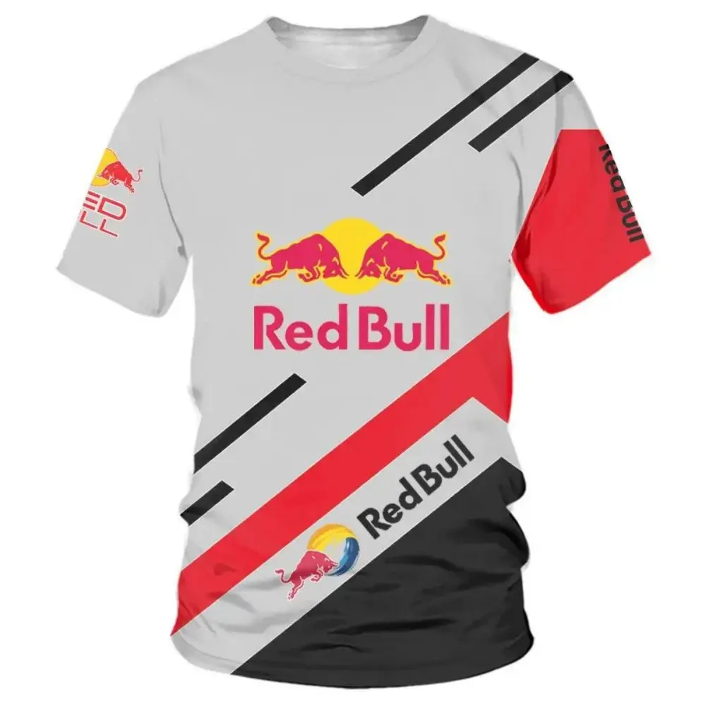 Мужская быстросохнущая футболка red bull racing - Фотография_3