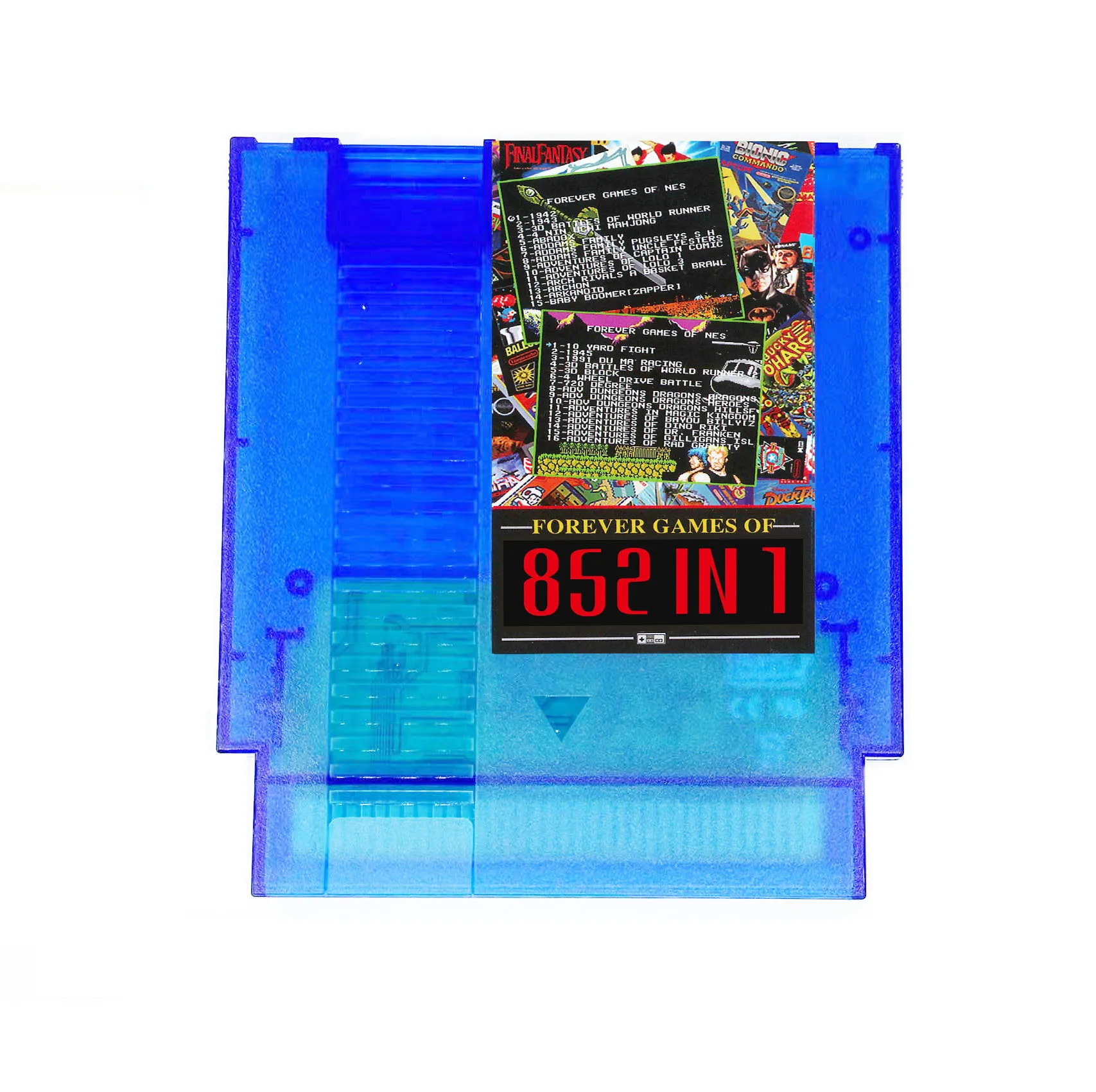 Игровой картридж forever duo games of nes 852 в 1 для консоли nes - Фотография_5