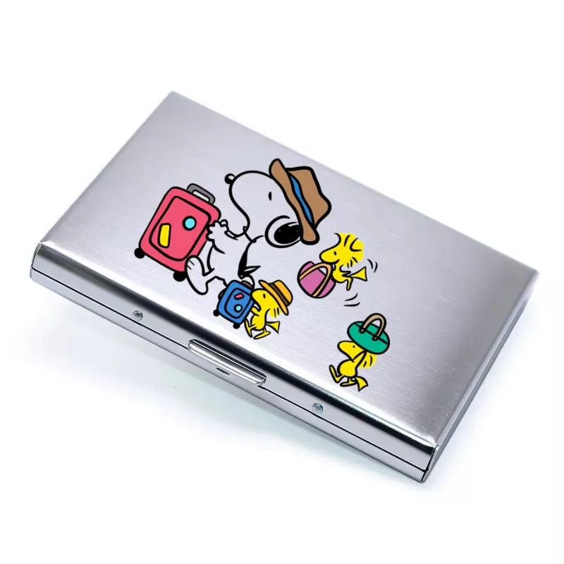Противоугонный металлический держатель для карт snoopy - Фотография_4