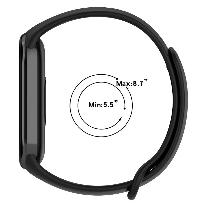Силиконовый ремешок для xiaomi mi band 9 8 - Фотография_6