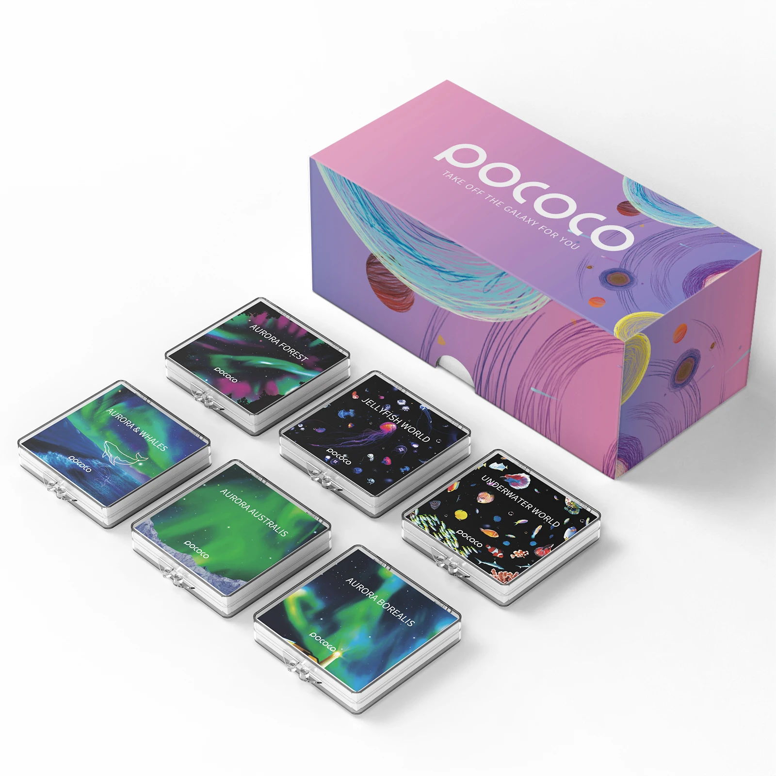 Диски aurora и deep sea-диски для проектора pococo galaxy