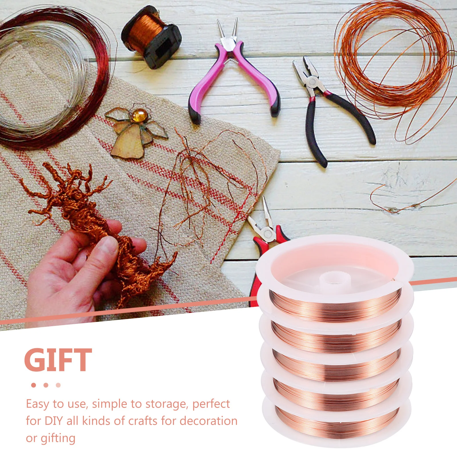 5-рулонная медная проволока для