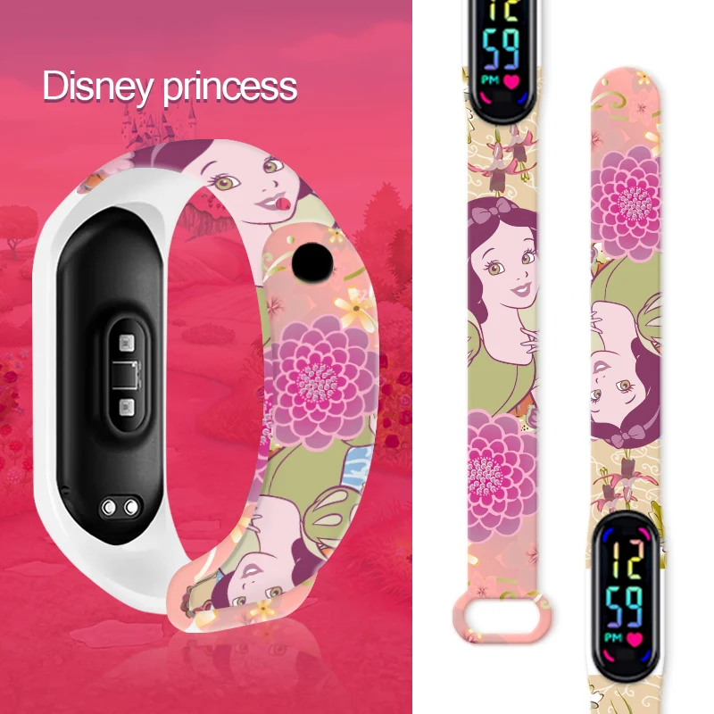 Часы с электронным дисплеем серии disney princess