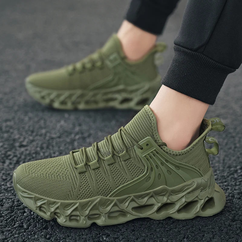 Rzl кроссовки мужские flyknit дышащие - Фотография_6