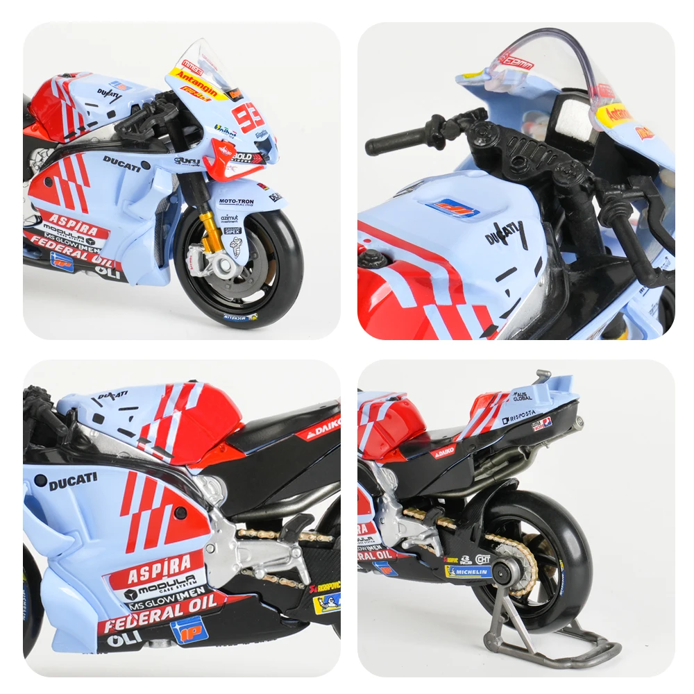 Maisto 1:18 gresini racing 2024 gp racing repsol team - Фотография_5