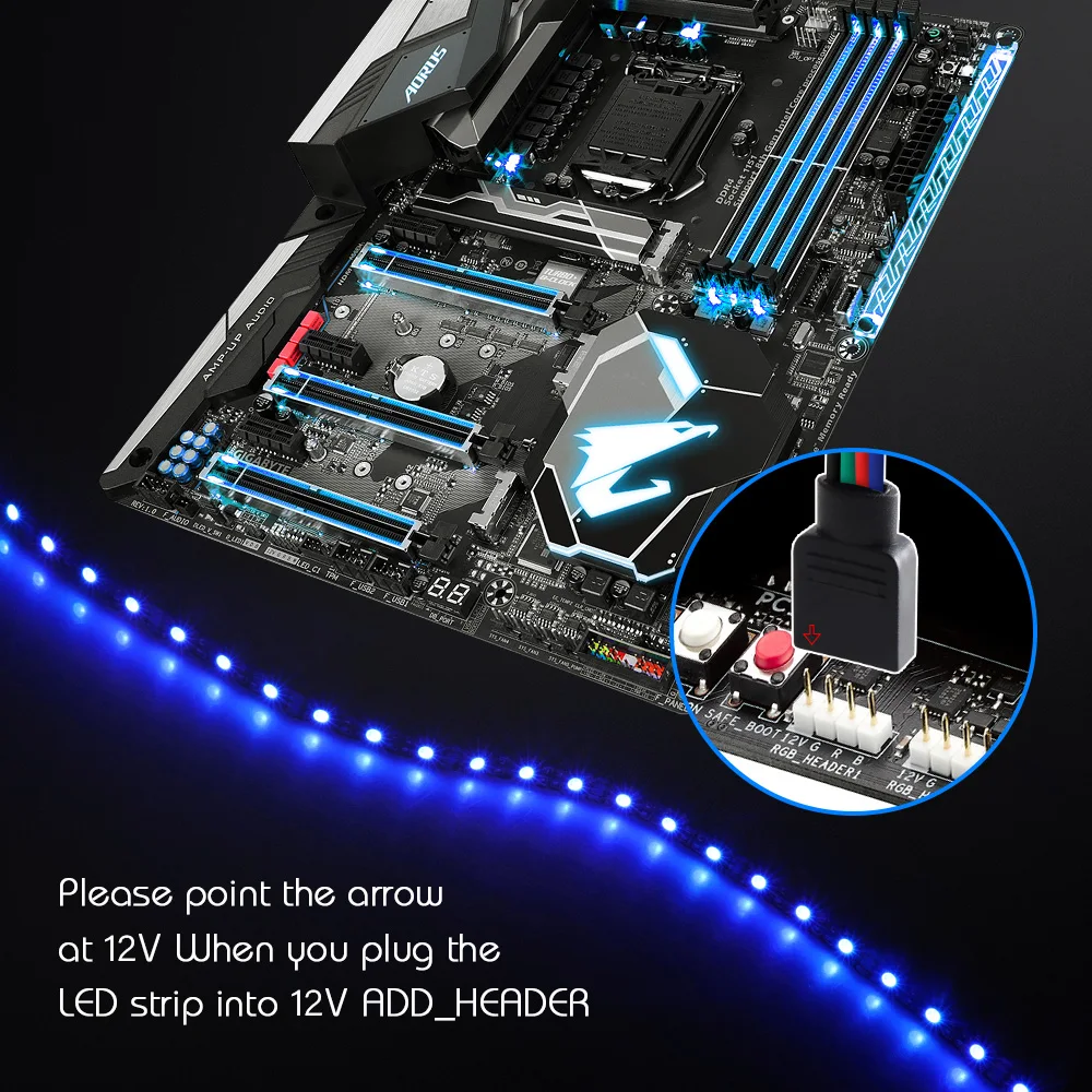 Rgb игры pc led, 5050 rgb лента - Фотография_6
