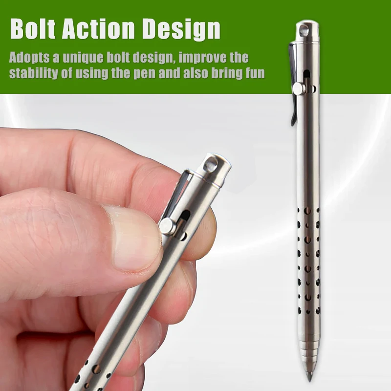 Высококачественная шариковая ручка из титанового сплава - Фотография_2