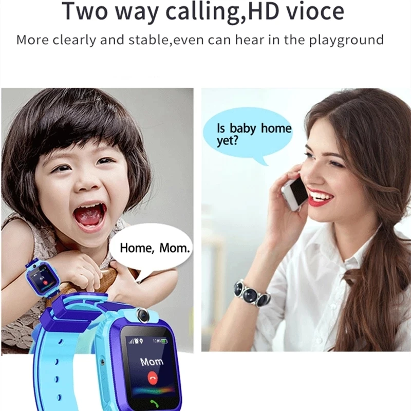 Q12 детские умные часы sos телефонные - Фотография_5