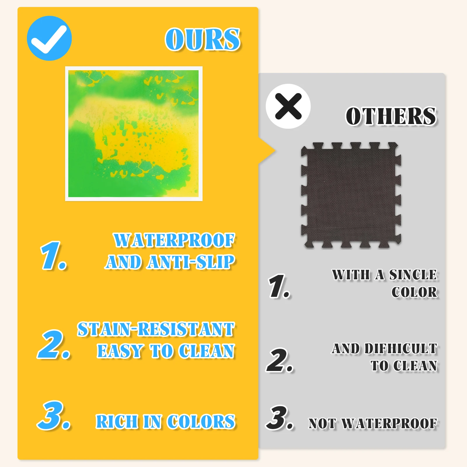 Коврик для сенсорных игрушек для - Фотография_6