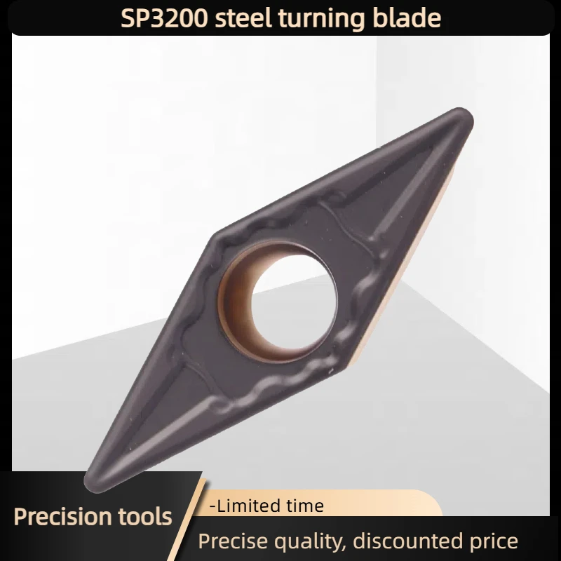 Двухцветная прорезная пластина vbmt160408-gm sp3200