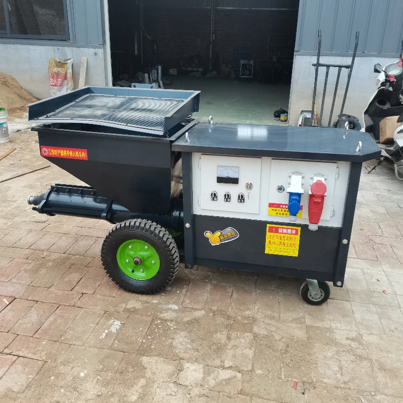 Автоматическая машина для распыления краски цементного раствора - Фотография_2