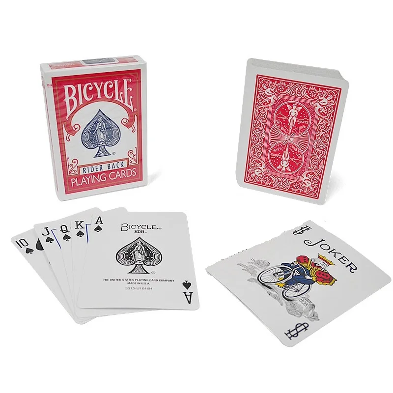 Колода игральных карт bicycle rider back 808 - Фотография_5