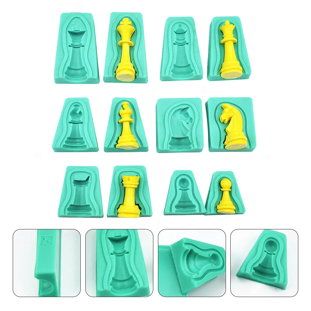 Силиконовая форма для шахматного торта - Фотография_3