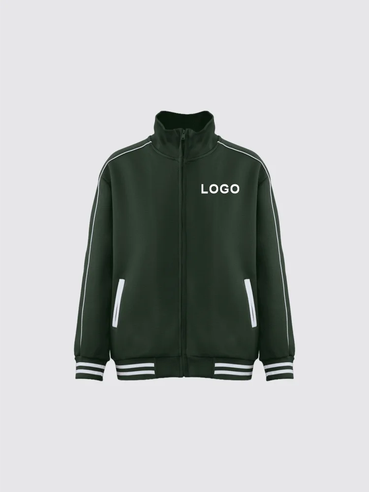 Высококачественная теплая куртка в стиле бейсбола