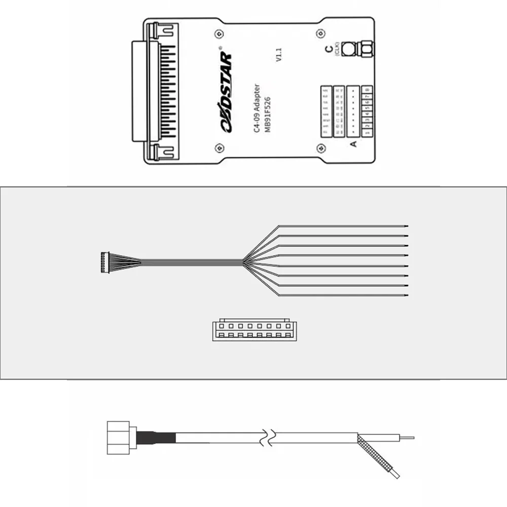 Комплект адаптеров obdstar c4-09