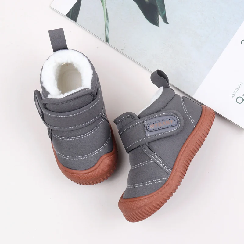 Toddler warm boots soft sole - Фотография_5