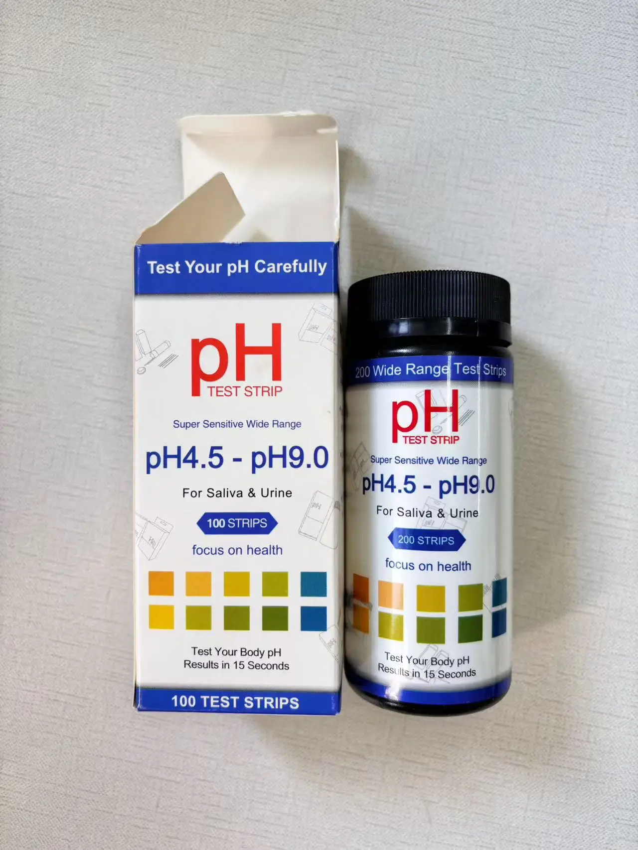 Ph 4,5-9,0 тест-полоски для воды