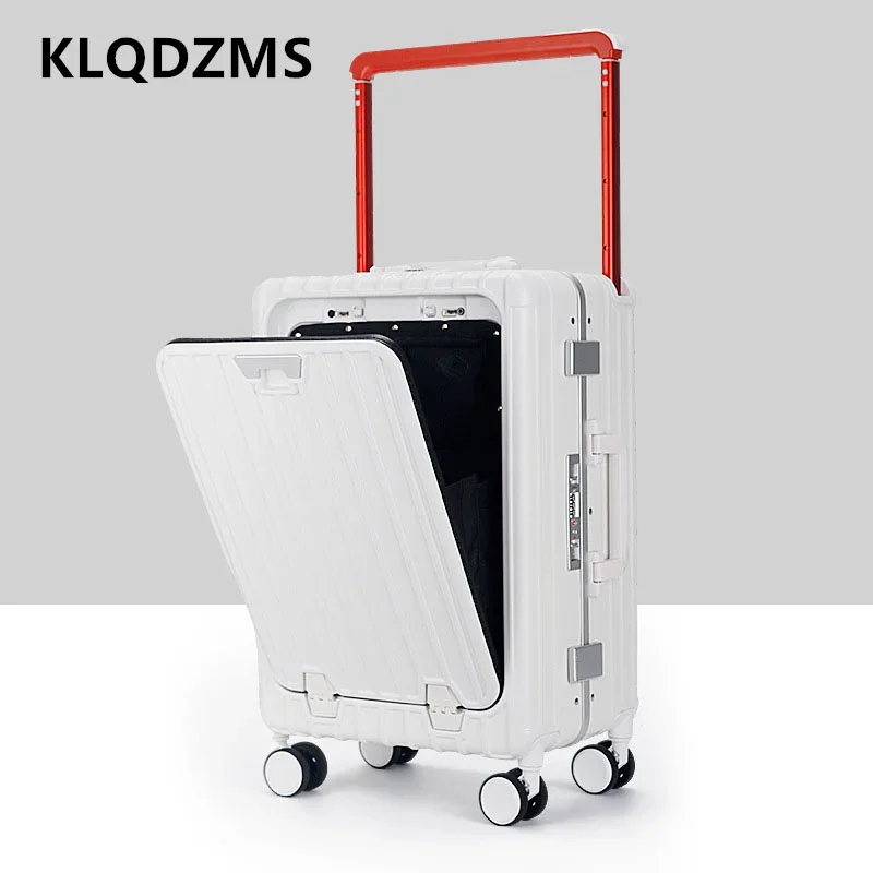 Klqdzms чемодан на колесиках с передним отверстием - Фотография_2