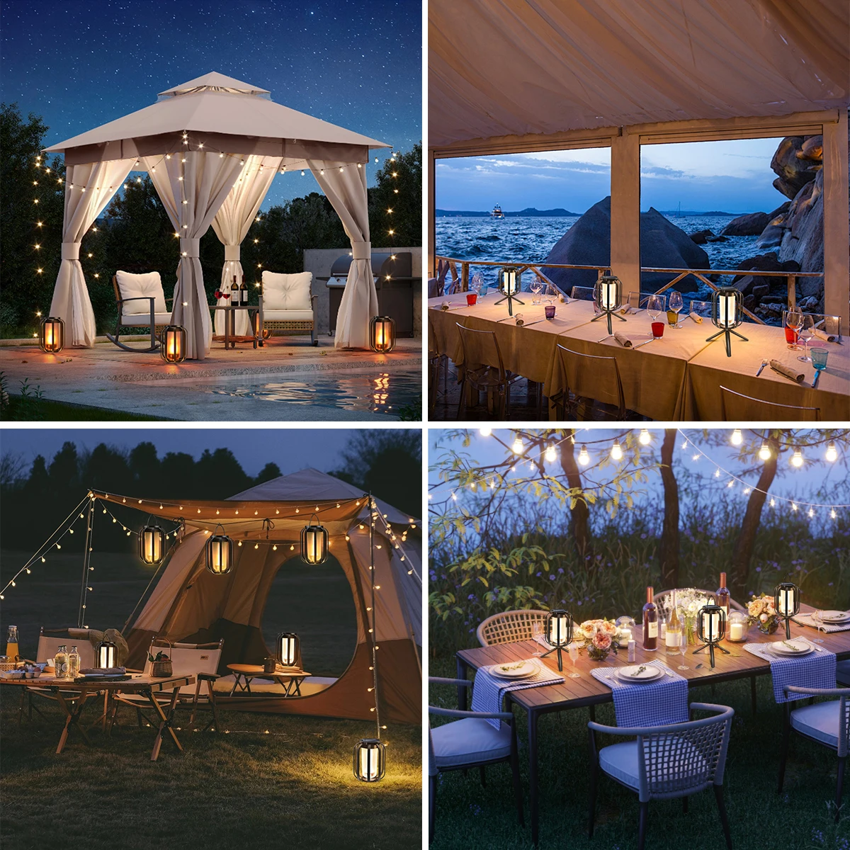 Перезаряжаемый фонарь с солнечной - Фотография_6