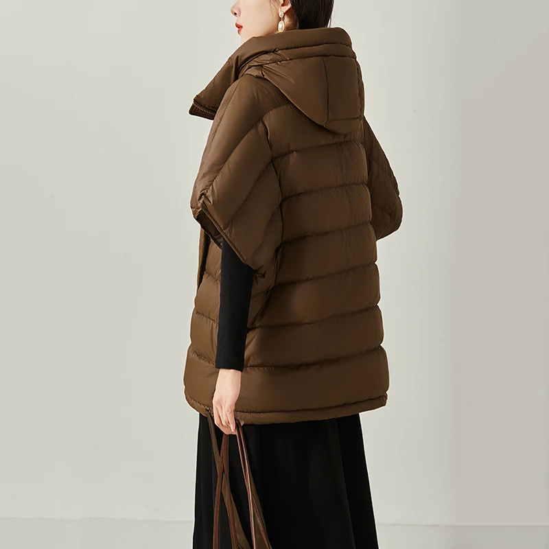 Schinteon женский жилет нестандартной - Фотография_6