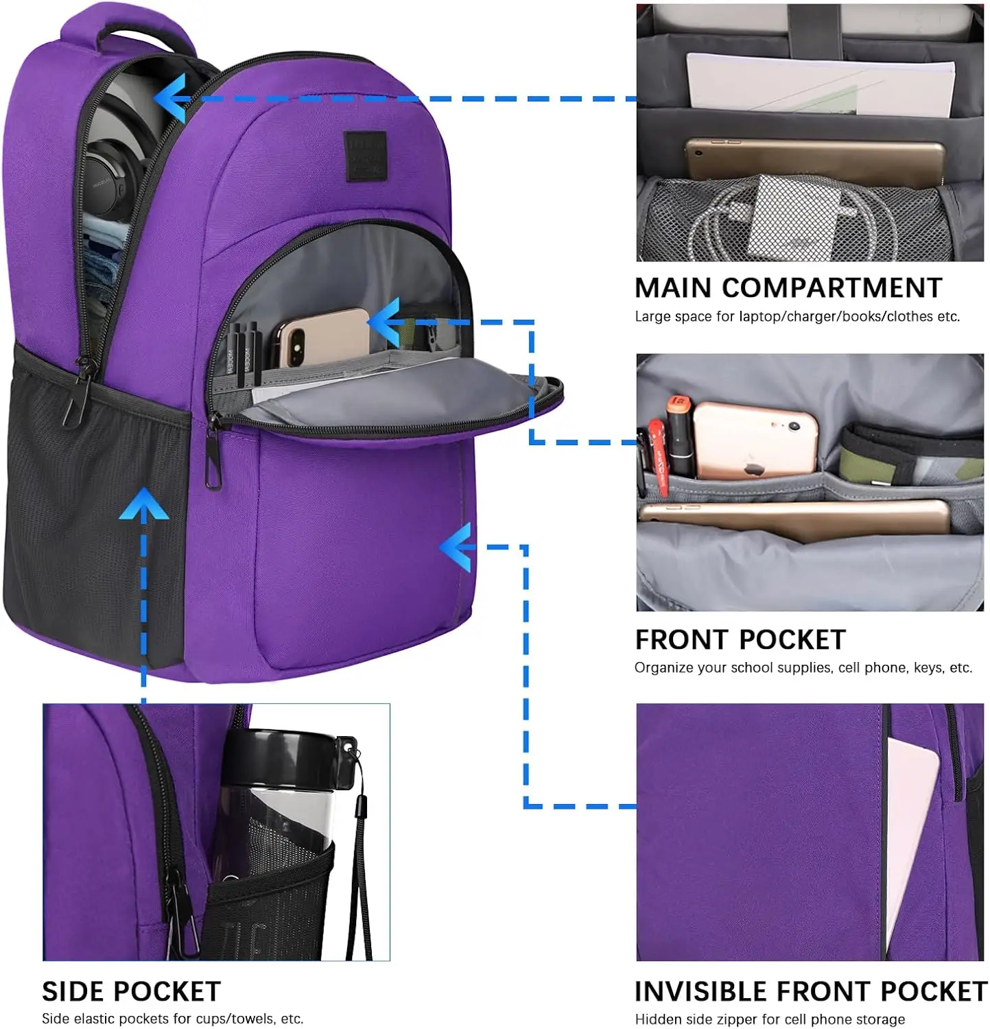 Дорожный рюкзак для ноутбука laripop - Фотография_2