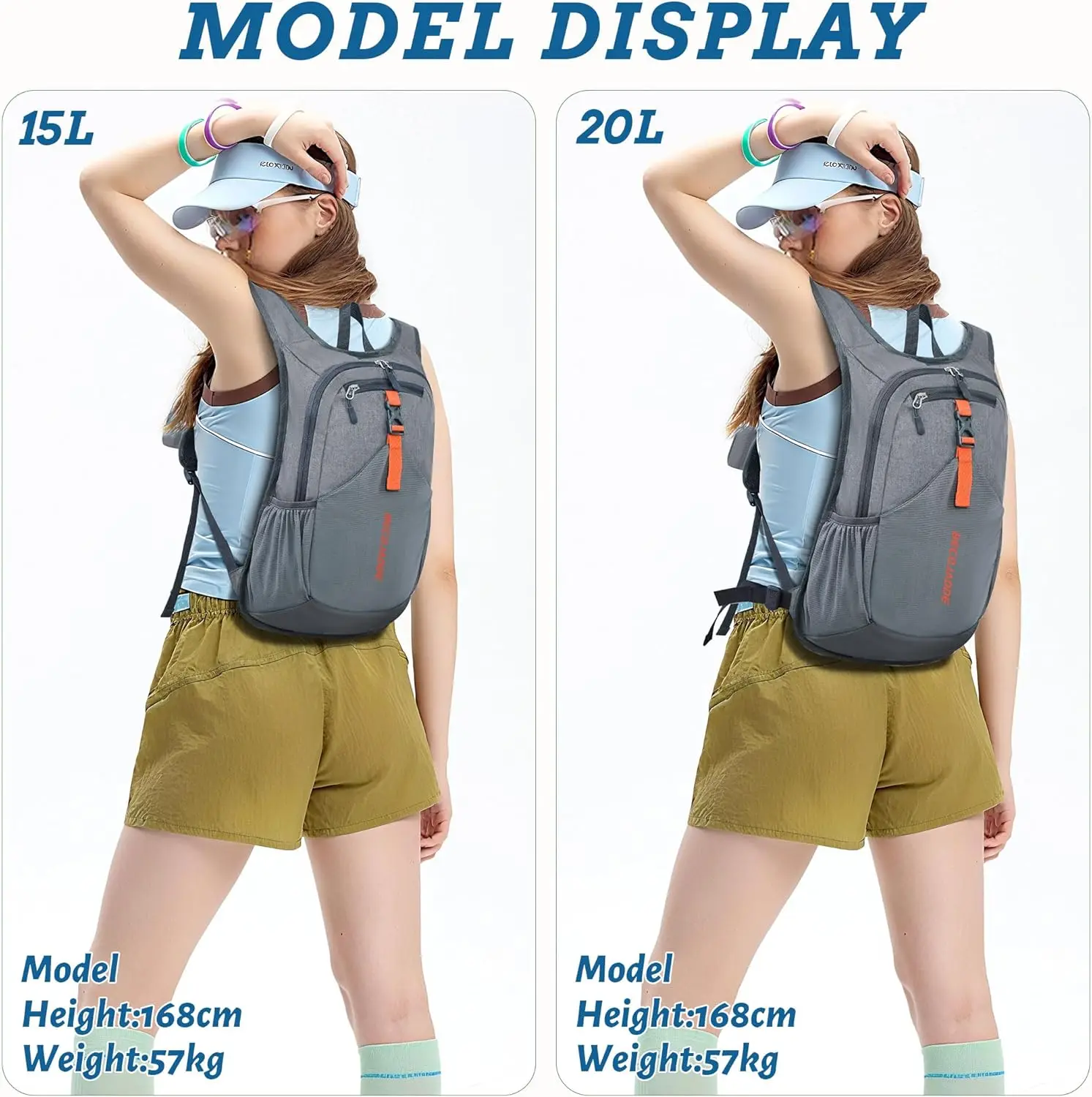 Маленький походный рюкзак на 15 л для мужчин и женщин - Фотография_5