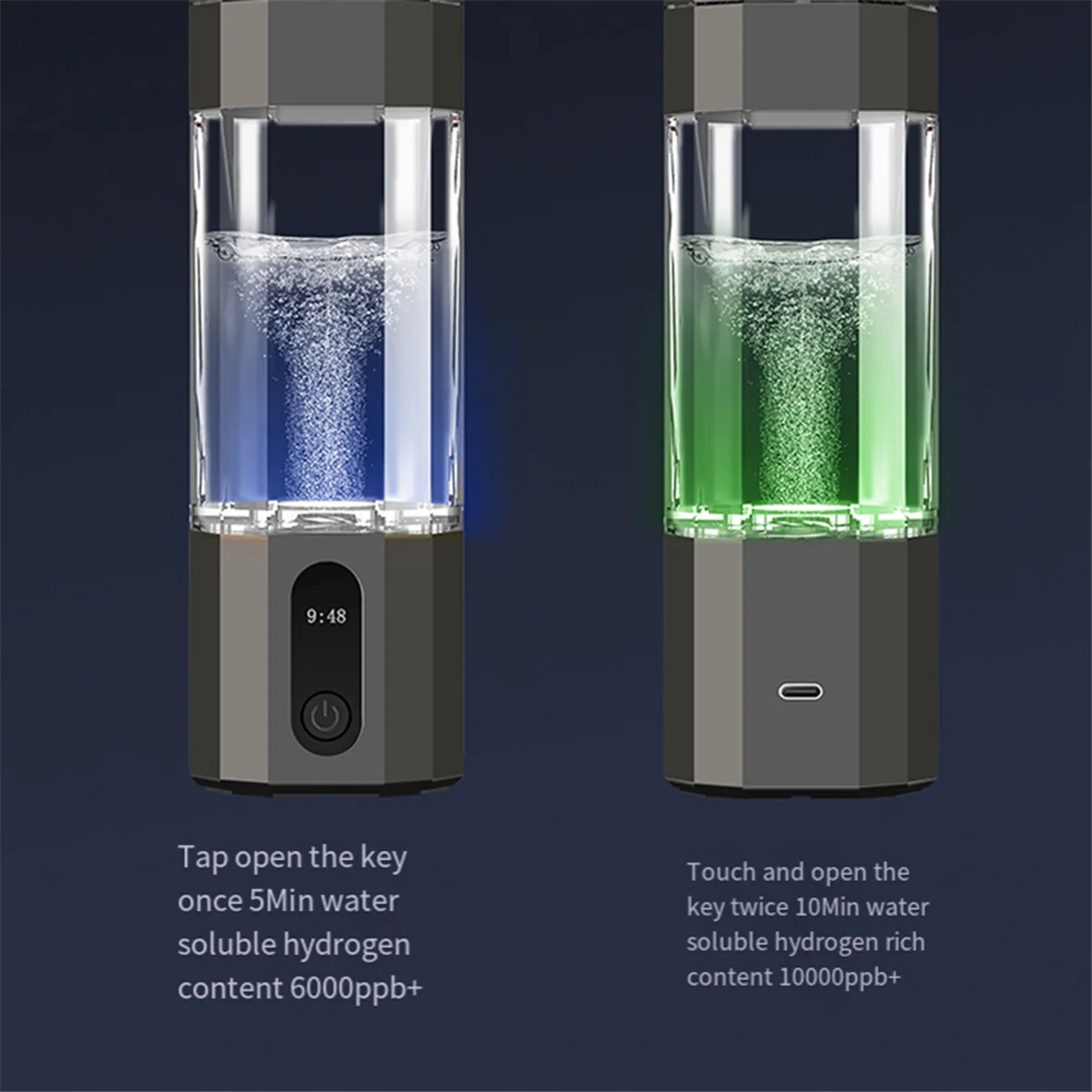 Электролиз водорода pem с дисплеем 8000ppb - Фотография_3