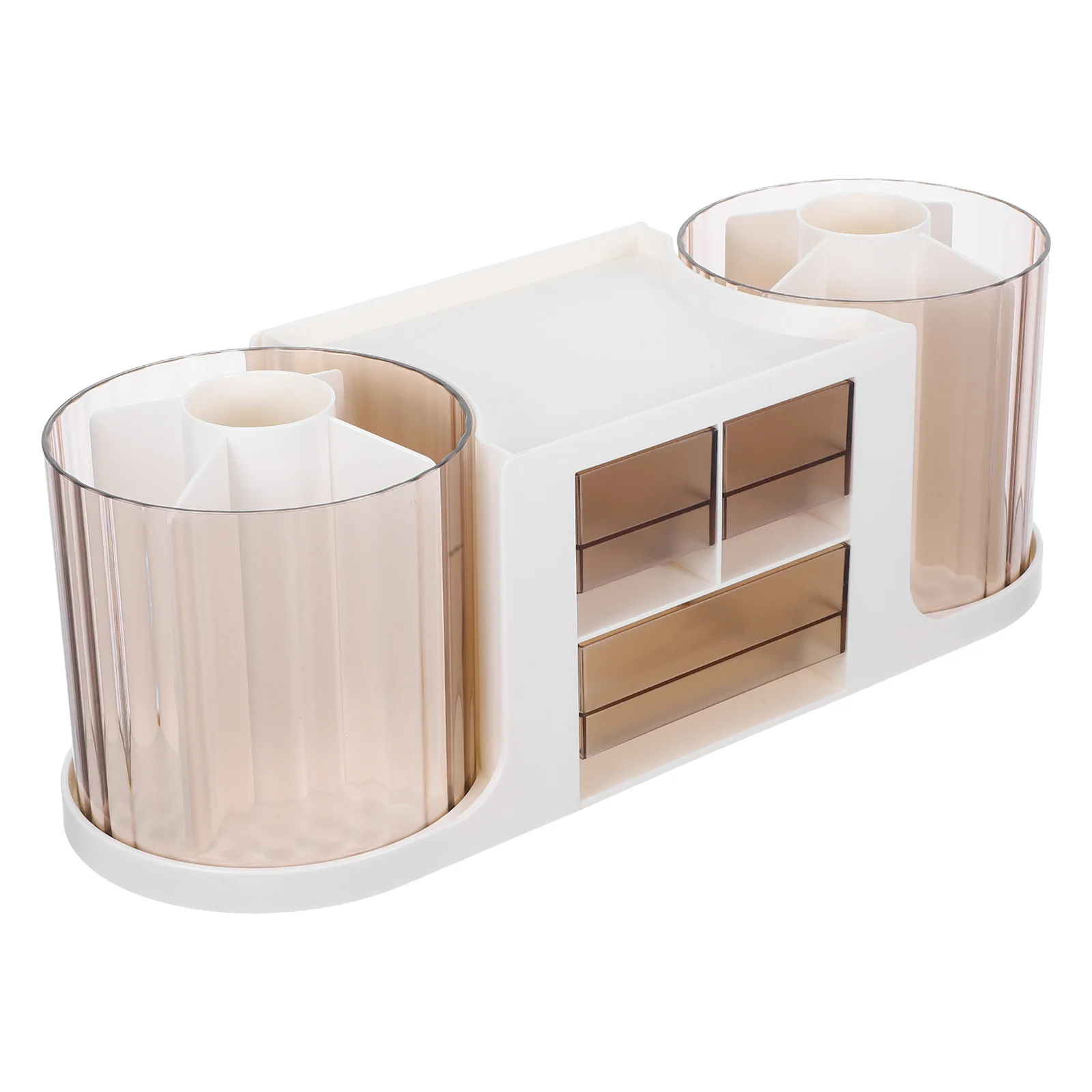 Двойной вращающийся держатель для ручек с выдвижным ящиком - Фотография_5