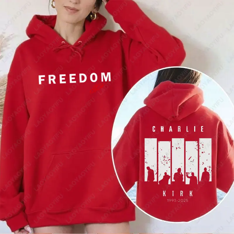 Charlie kirk long sleeve hoodie - Фотография_6
