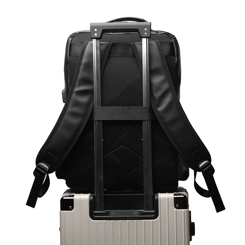 Новый рюкзак из мягкой кожи в стиле ретро - Фотография_2