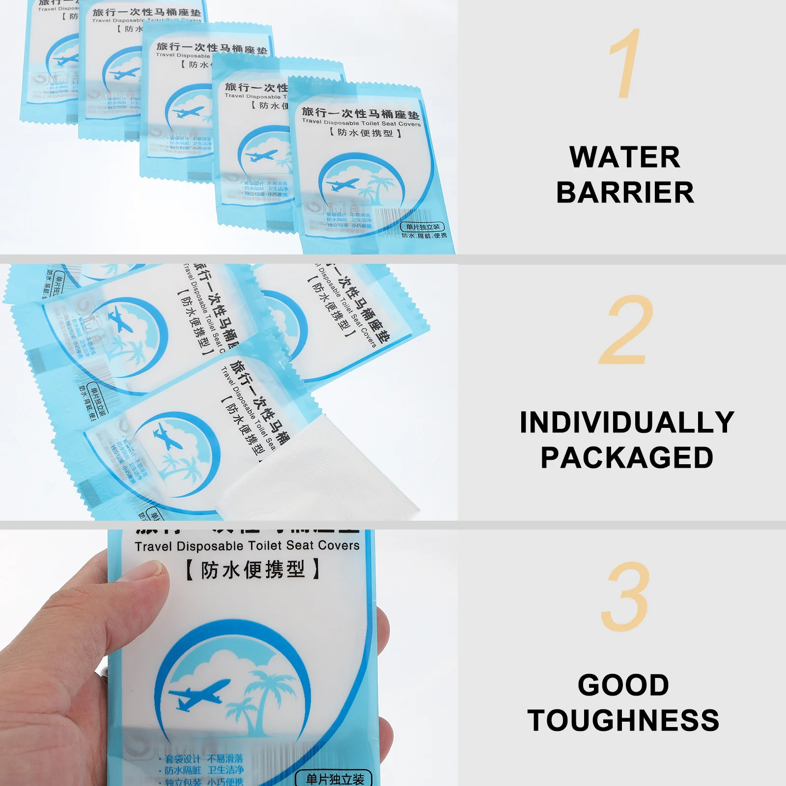 Одноразовые чехлы на сиденья для унитаза - Фотография_6