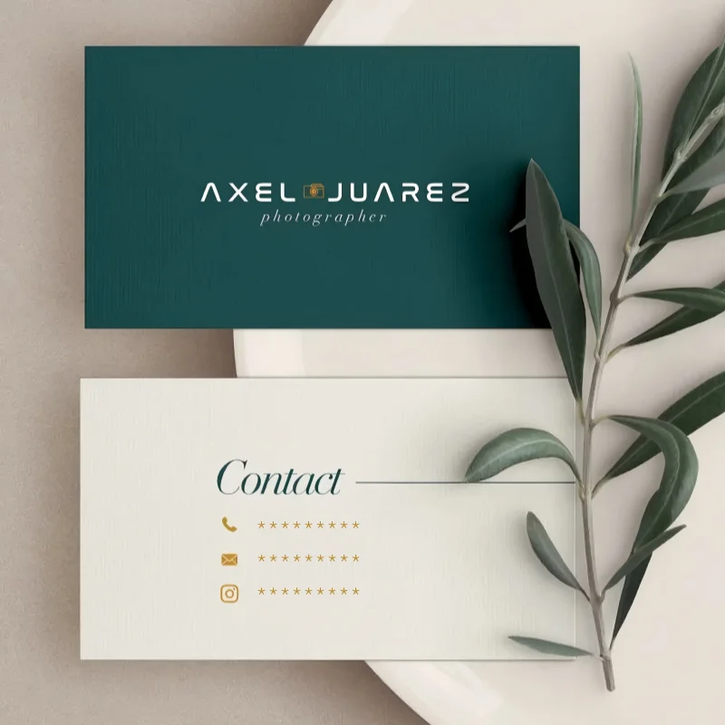 Custom business cards thank you