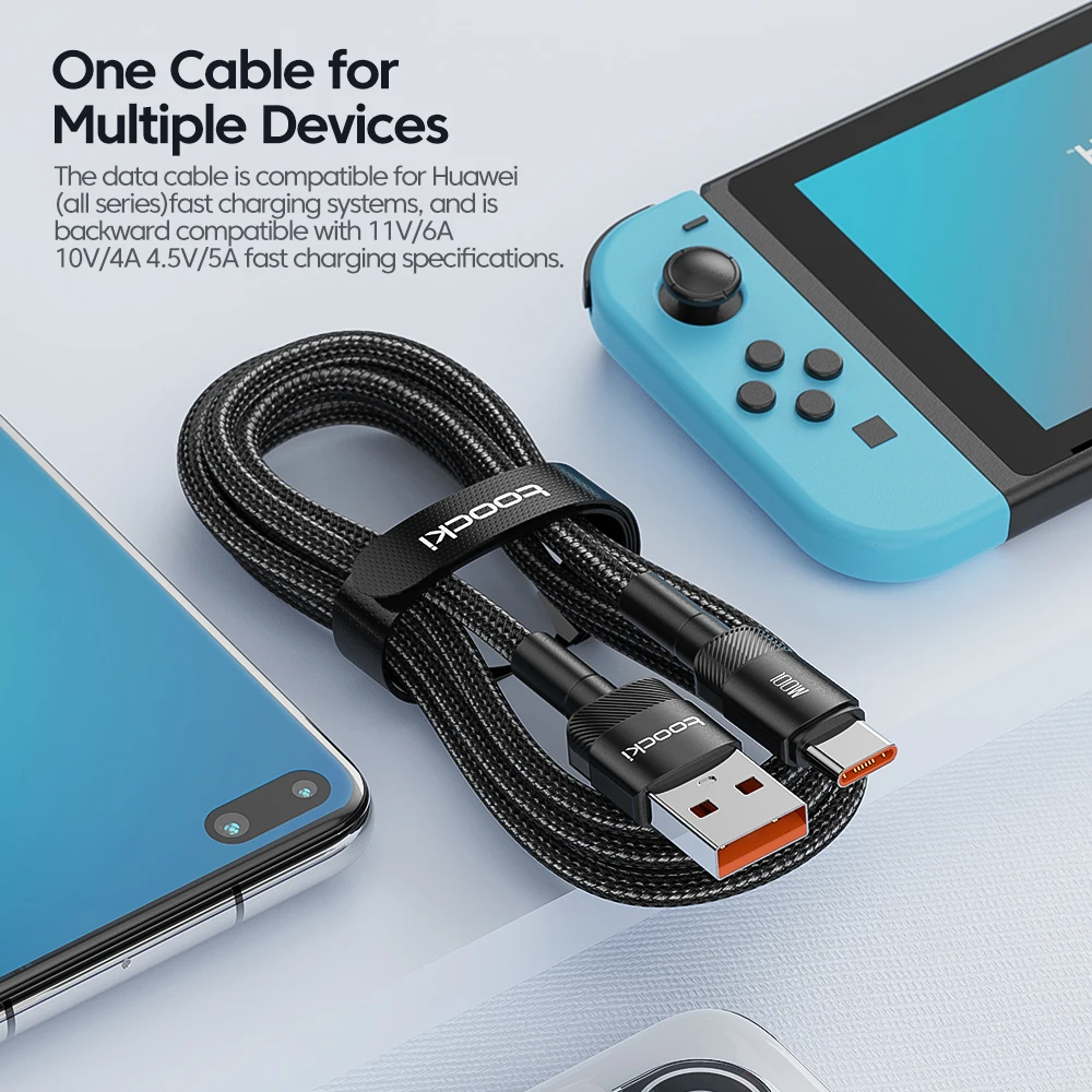 Toocki usb-кабель типа c - Фотография_3