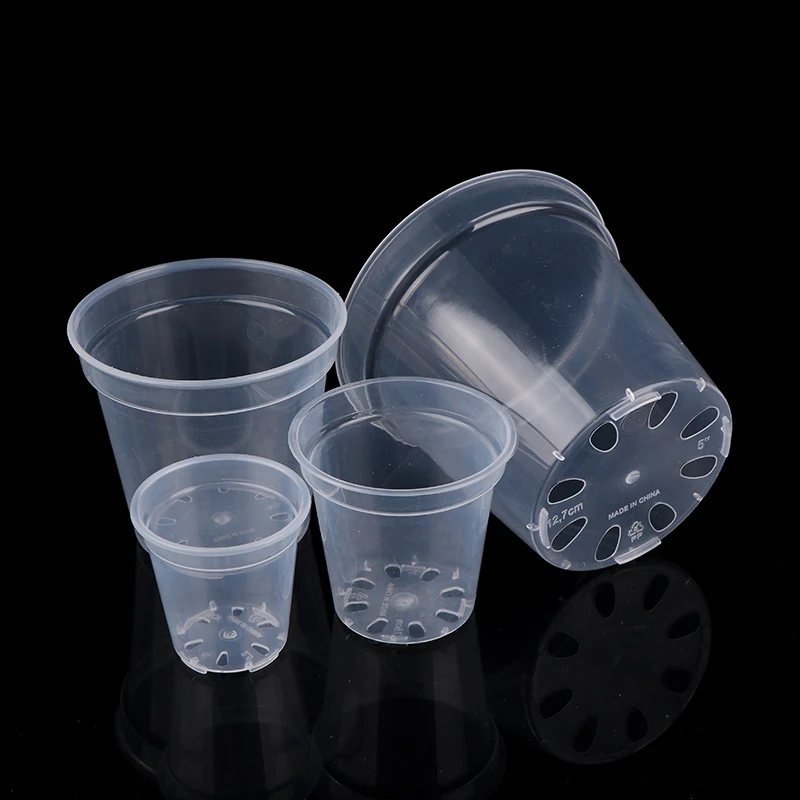 Круглый горшок для домашнего сада