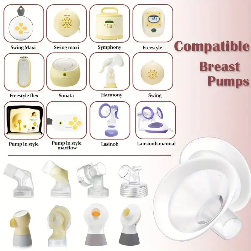 Мягкие фланцы обода для молокоотсоса medela/lansinoh - Фотография_4