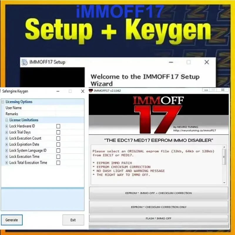 Новейший immo doctor v2.1 + immoff 17 + immo универсальное декодирование 3 - Фотография_3