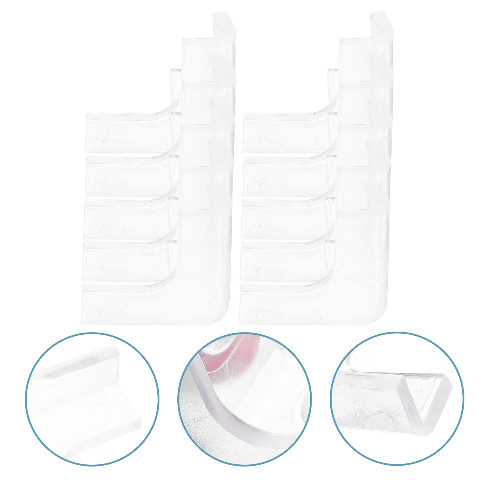 40x40x40 мм, прозрачные защитные уголки