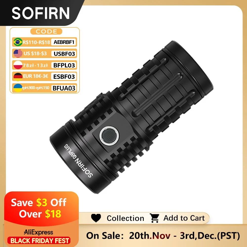 Sofirn q8 plus 6 * xhp50
