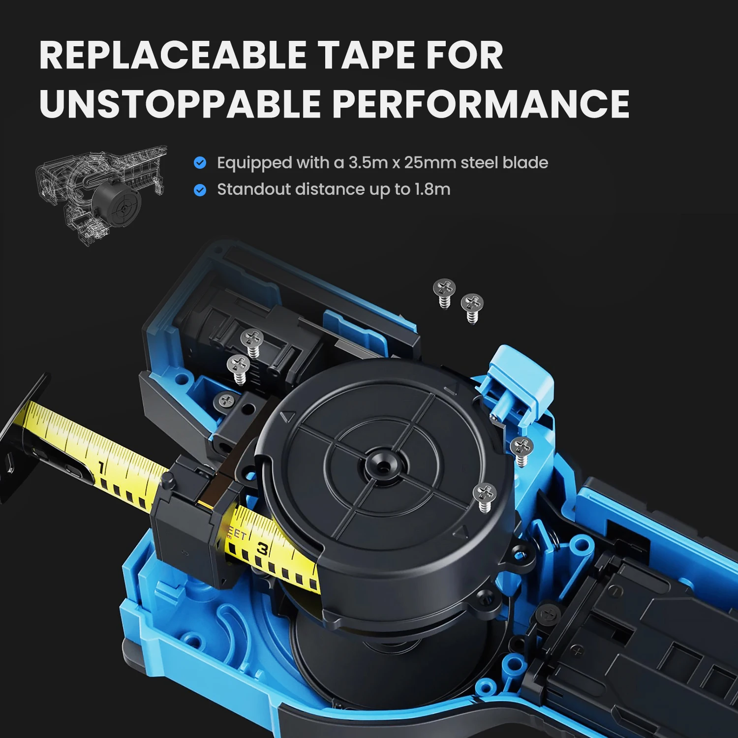 Лазерная лента 100 м dtx10 - Фотография_5