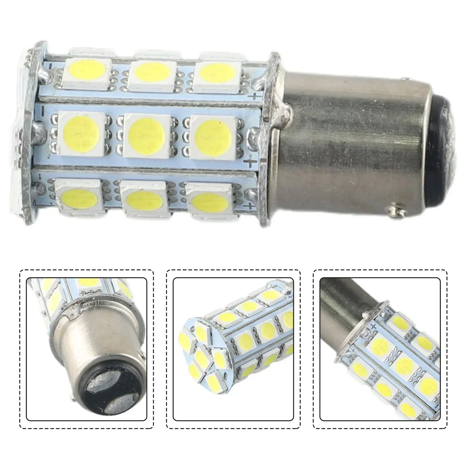 Белые 27-smd ba15d кабины морской - Фотография_4