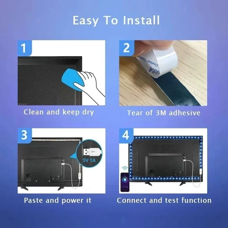 Светодиодная лента 5 в 5050 usb - Фотография_4