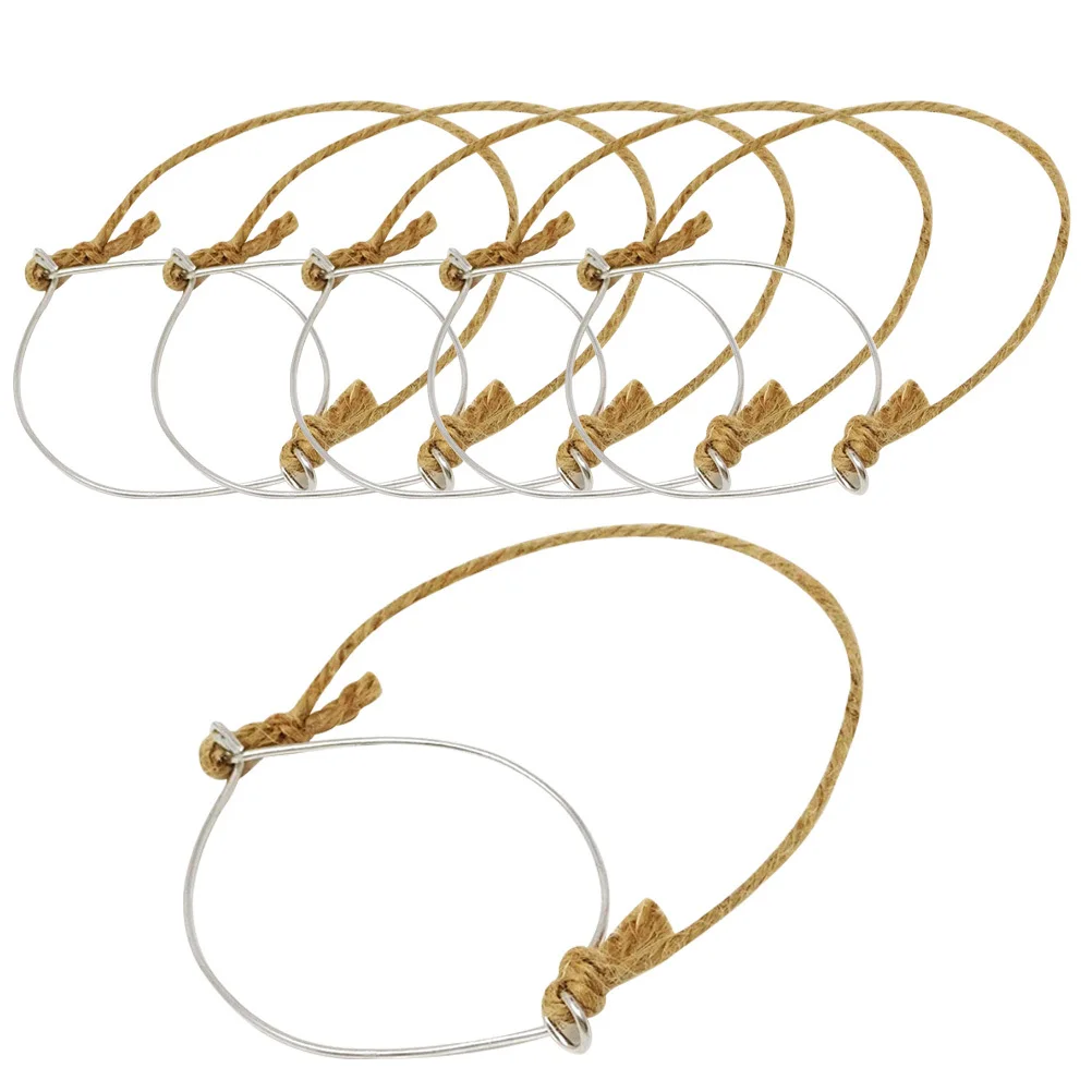 Винтажные вешалки из мешковины - Фотография_3