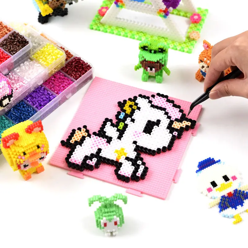 Термомозаика бусины набор бусин perler hama 2 - Фотография_3