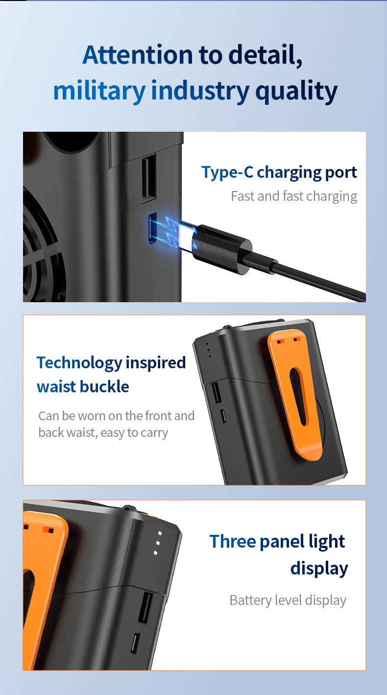 Портативный мини-вентилятор usb - Фотография_6