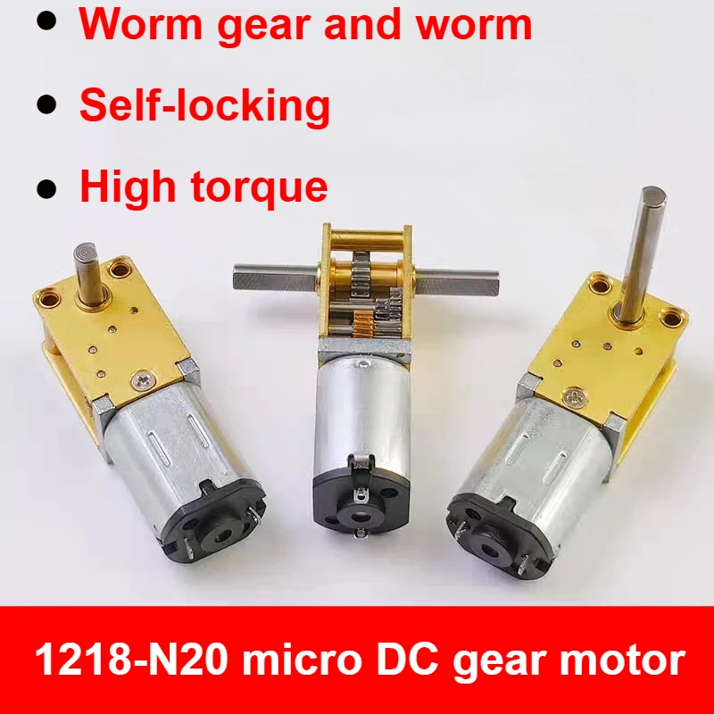 Micro mini n20 мотор-редуктор постоянного