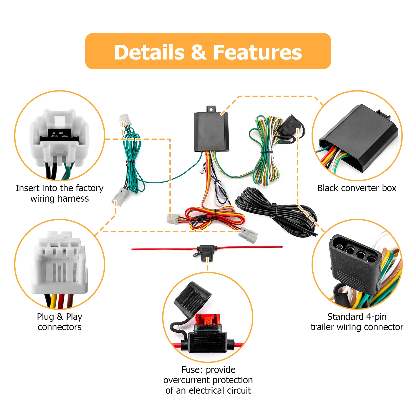 4-контактный жгут проводов прицепа - Фотография_3
