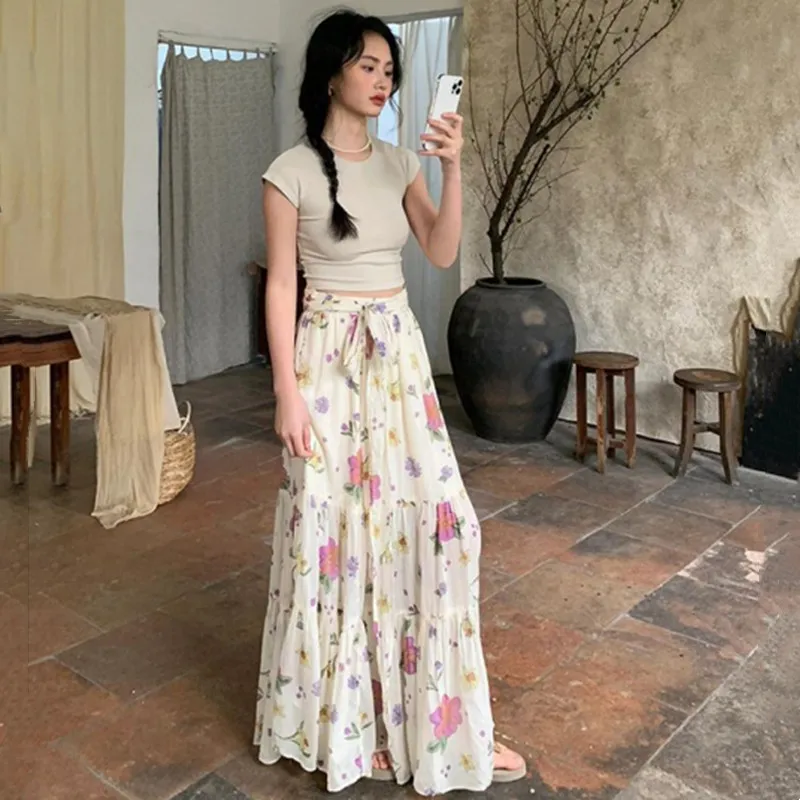 Новая юбка миди с французским принтом - Фотография_6