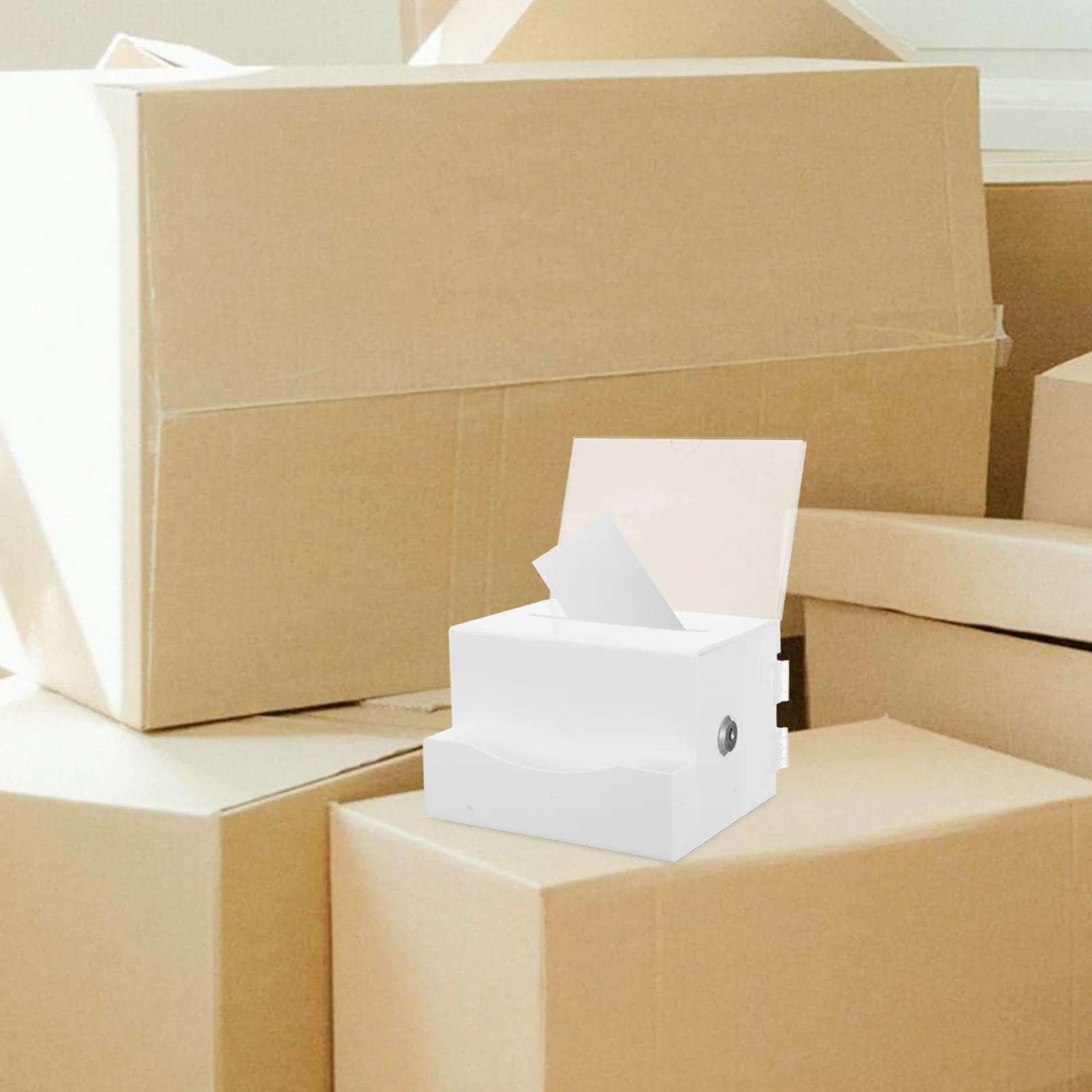 Акриловая коробка для пожертвований средств - Фотография_2